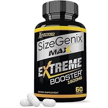Sizegenix Max 1600MG Advanced Mens Health Formula 60 Capsules