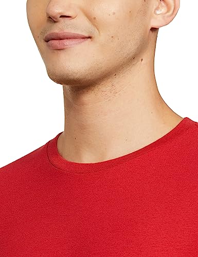 Image of Amazon Brand - Symbol Men's Solid Cotton T Shirt | Round Neck | Half Sleeve | Plain-Regular Fit (Available in Plus Sizes)