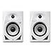 Pioneer DJ DM-50D-BT-W 5-inch Desktop Active Monitor Speaker Pair with Bluetooth - White