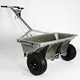Chapin International 8500B Chapin Professional Rock Salt Drop Spreader, Stainless Steel, 200 Lb, Stainless