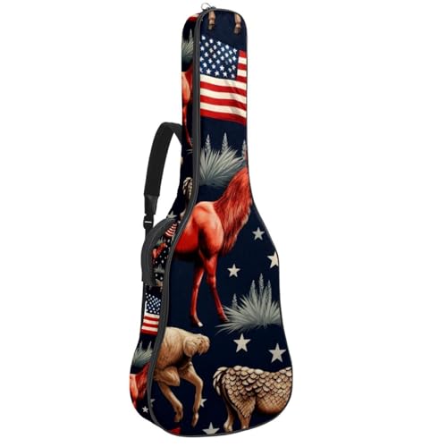 Sac pour guitare acoustique multicolore idéal pour les cours et les concerts