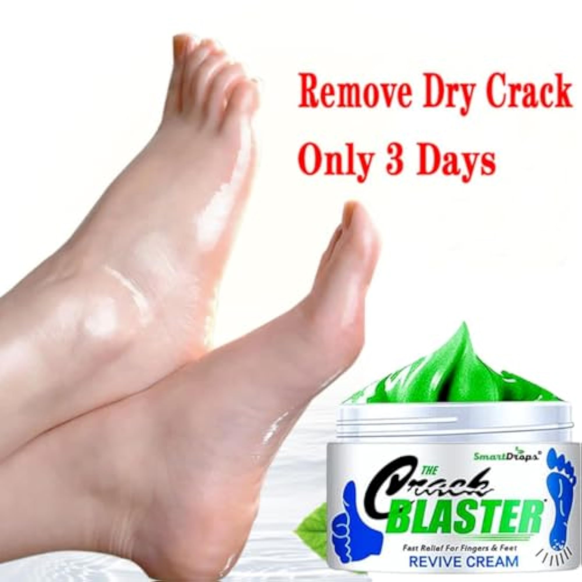 Deep Moisturizing Foot Cream for Softening Feet & Elbows, 50gm