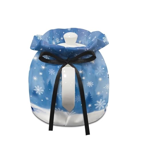 Image of Snowman Tea Cozy Insulated Rooster Print Kitchen Kettle Cover Farmhouse Tea Pot Dust Cover for Keeping Warm Teas Cosies Home Kitchen Christmas Decoration Gift for Friends