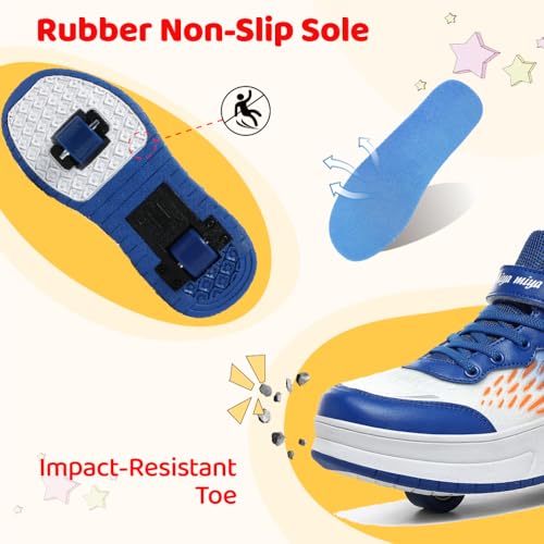 Roller Shoes for Kids - Retractable Wheel Sneakers for Christmas Halloween Beginners3
