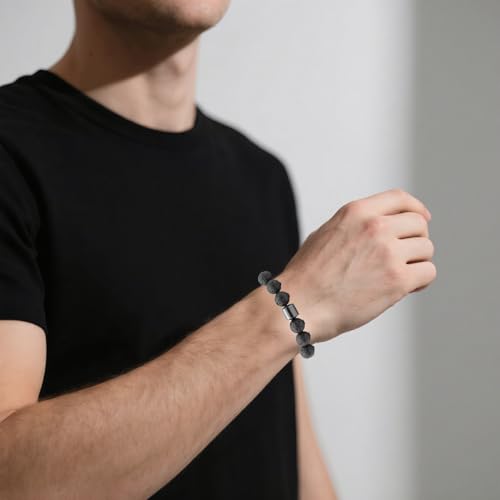 Anti Alcohol Bracelet, Adjustable Anti-Alcohol Bracelet to Reduce the Urge to Drink Cravings, Reduce the Urge to Drink Relieve Anxiety and Stress for Women Men3