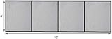 HAPPYGRILL Large 4'X12' Swimming Pool Fence Child Barrier Pool Safety Mesh Fence Section