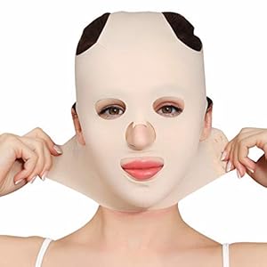 Face Slimming Bandage, Elastic Breathable V?Line Face Lift up Reshape Belt Double Chin Reduce Face Corrector for Men and Women