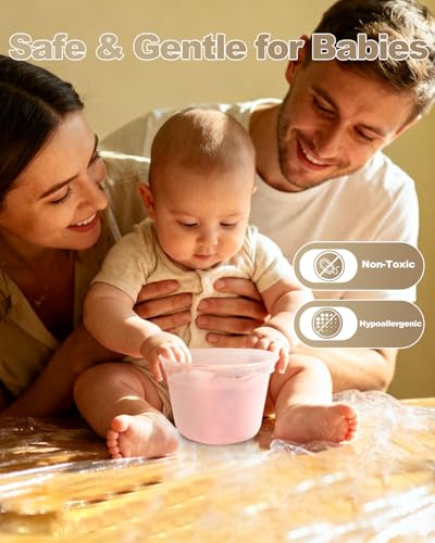 Oiomniv Baby Casting Kit Hand and Feet, 3D Newborn Keepsake for Babies Hand & Foot Molding, DIY Hand and Footprint Keepsake, Baby Chirstmas Gifts for Girls and Boys, Shower Gifts for Moms — view 3