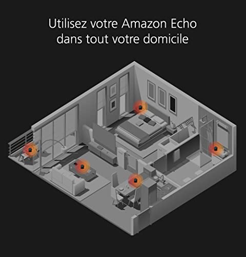 Base rechargeable « Made for Amazon » pour Echo (4e génération) | Blanc – vue 6
