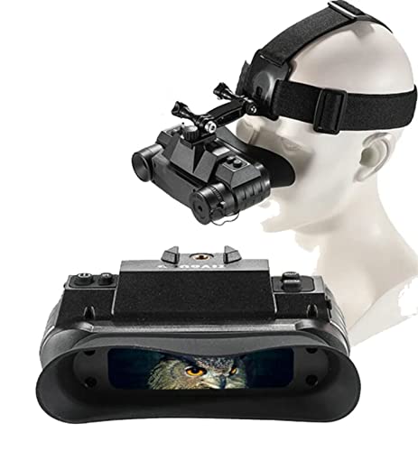 Binoculares HD NV con infrarrojos 940nm invisibles para casco G1