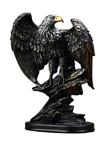 Statue d'aigle de Fortune en laiton, le cadeau Fengshui idéal pour une promotion