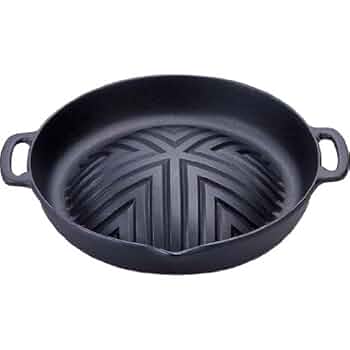 Amazon｜岩鋳 Iwachu 焼肉ジンギスカン鍋 黒焼付 内径28.5cm 直