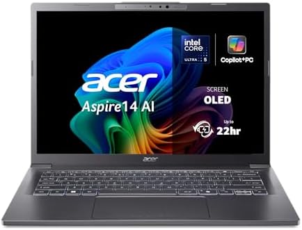 acer Aspire 14 AI Copilot+ PC A14-52M, Laptop 14" WUXGA IPS (Inte...