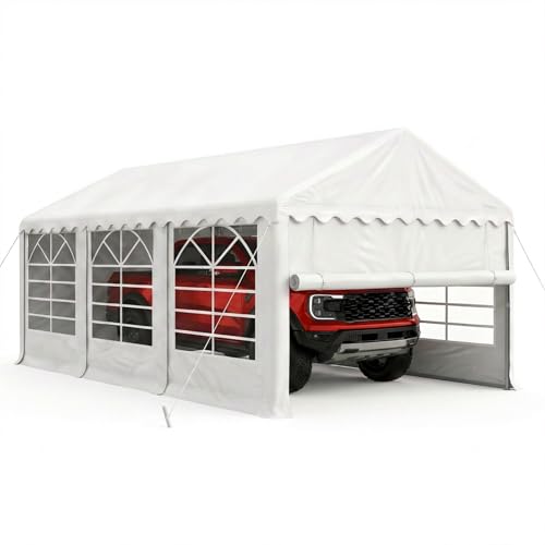 13x20 Carport Tent with Sidewalls