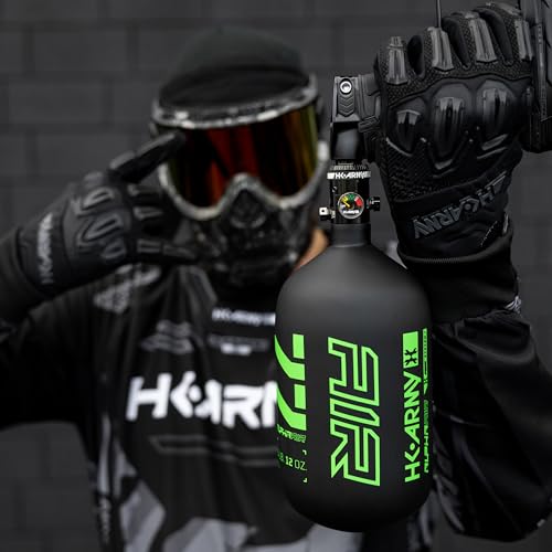 Image of HK Army HPA Paintball Tank - Lightweight Alpha Air Carbon Fiber Compressed Air Tank - 15ci /48ci /68ci /77ci /88ci /99ci - 4500 psi