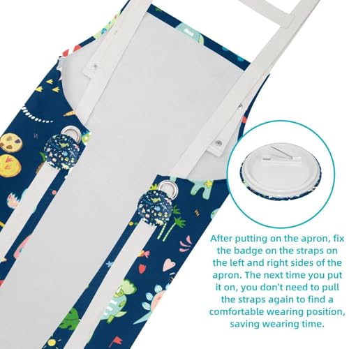 Tablier de cuisine pour nettoyage de la maison pour éviter les taches de graisse - 5