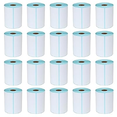 LLIKED 5000 PCS 4"x 6" Direct Thermal Shipping Labels