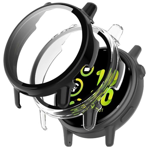 �yLAZIRO 2025New�z Garmin Vivoactive 6 ��p �K���X�t�C������̌^�P�[�X�ی�J�o�[(2���Z�b�g)PC�f�� �V�f�U�C�������^ �S�ʕی� �ώw�� ������ �����ߗ� Garmin Vivoactive 6 �ی�t�B�����J�o�[�i�u