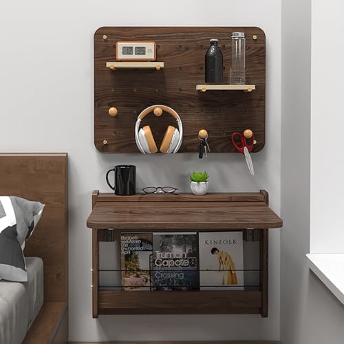 Table pliante murale a abattants pour petits espaces et rangement - 2