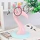 Niedlicher Brillenhalter Eleganter rosa Flamingo-Brillenständerhalter, Brillenzubehör für dekorativen Schreibtisch/Heim/Büro