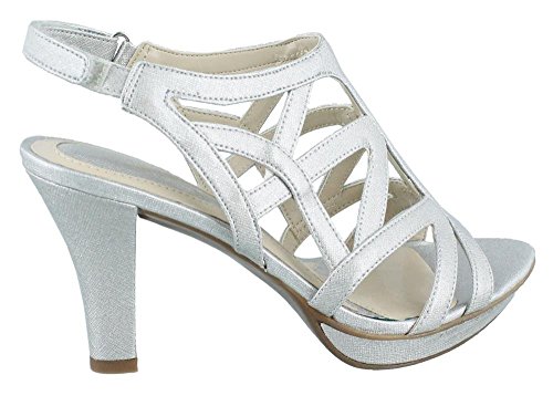 Naturalizer Women's Danya Dress Sandal,Silver...