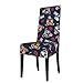 Housse de siège pour Chaise Kiss A Bull Mignon Pit Bull Dog Lips Love Valentines Chaise Couvre Housses Stretch Lavable Chaise Protecteur