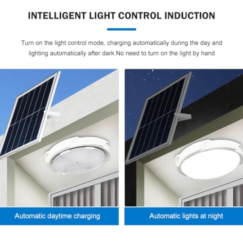 hardoll 300W Solar Light Outdoor LED Waterproof Garden Indoor Ceiling Lamp