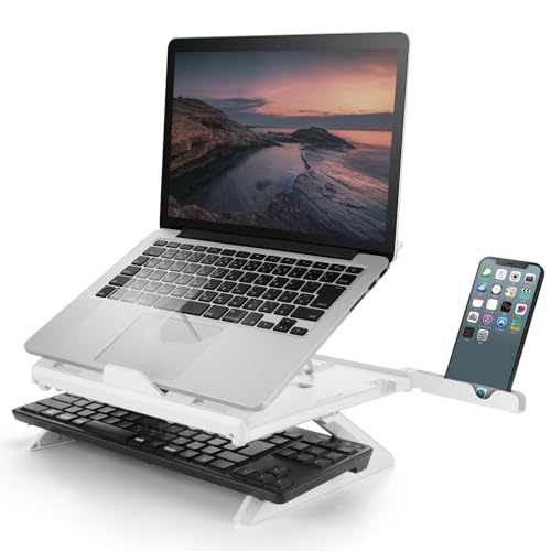 Base para Laptop Plegable ELECOM PCA-LTSH8WH Blanca
