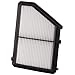 ECOGARD XA10496 Premium Engine Air Filter Fits 2016-2025 Honda Civic, 2023-2025 HR-V, 2014 Renault Trafic