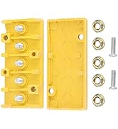 Alomejor Electrical Bicycle E-Bike Motor Controller Wire Connection Box 5 Pole Bike Wire Connecto...