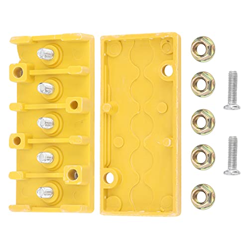Qiilu E Connection Box Electrical Motor Controller Wire Connection Box 5 Pole Wire Connector Box for E