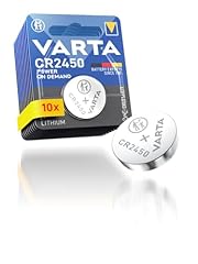 VARTA Batterien Knopfzellen CR2450, 10...