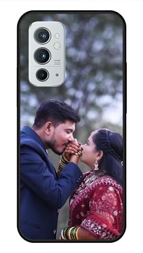 Image of NDCOM for Customised OnePlus 9RT / 9RT 5G Back Cover | Premium Back Cover OnePlus 9RT | Slim 9RT 5G Phone Case DIY Personalised Photo Design | Customized Gift Custom Text Name Printed Metal Case