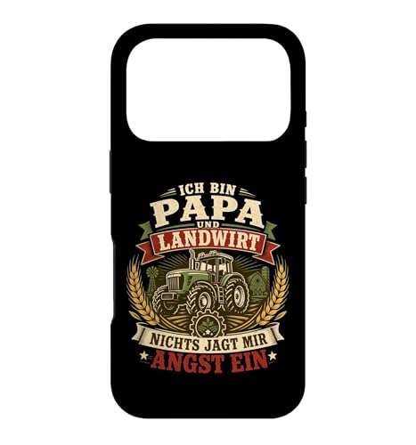 Ich Bin Papa Und Landwirt Farm Graphic Mir Angst Ein �h�C�c�� �X�}�z�P�[�X iPhone 17 Pro �p