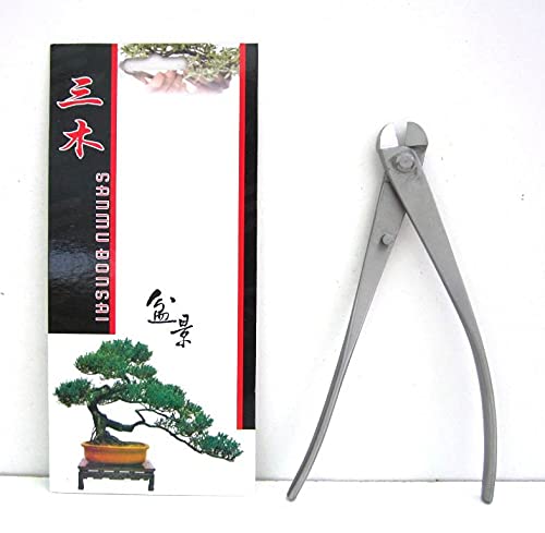 Tronchese tagliafilo bonsai in acciaio satinato mm. 210