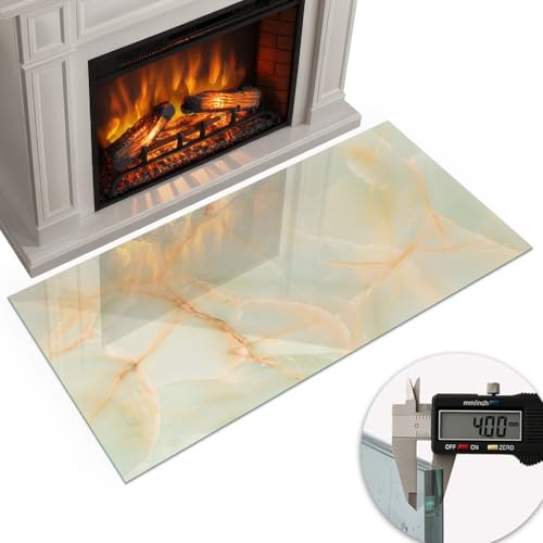 Placa para Chimenea Antichispas Vidrio Templado 120x60 Rectangular 6
