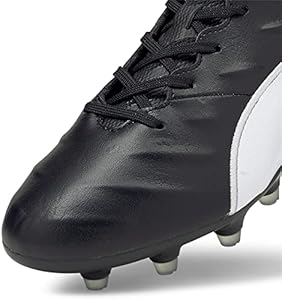 PUMA King Pro 21 FG Puma Black/Puma White 5.5 D (M) | Amazon.com.br