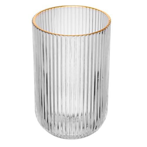 WOLFF - Copo Alto Lines com Fio de Ouro 430ml Vidro