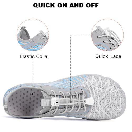 Image of Hike Barefoot Shoes for Women Men Non-Slip Breathable Walking Shoes Wide Toe Box Comfortable Athletic Footwear