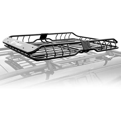 Tyger Auto Heavy Duty Roof Mounted Cargo Basket Rack Cover