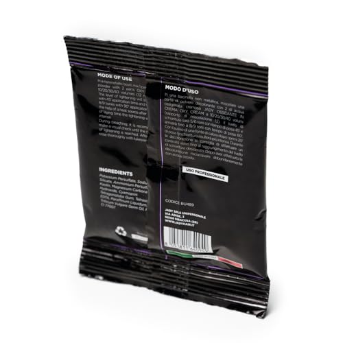 JaDy | Blondierpulver, Blau, 35g | Mit Bio-Weizenkeimöl, Anti-Gelbstich-Formel, nicht flüchtig | Bis zu 9 Stufen Aufhellung für lebendiges, klares Blond