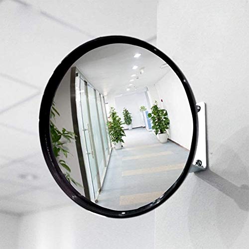 Miroir convexe de circulation pour sécuriser les sorties de parking