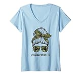 I tuoi amici e la tua famiglia adoreranno questo divertente design BraaapMom Life con occhiali da sole mimetici, dirtbike e grafica bandana mimetica.