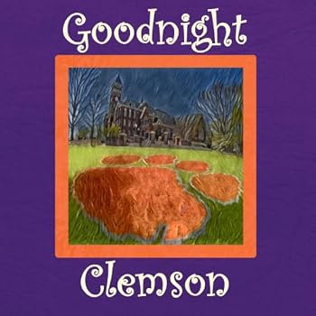 Paperback Goodnight Clemson: Tigers Bedtime Story Book