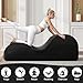Yone jx je Yoga Chair Lounge for Adult, Ergonomic Chaise Lounge Chair Perfect for Stretching, Massage, and Relaxation, Tantra Chair Used in Living Room, Bedroom (Black)