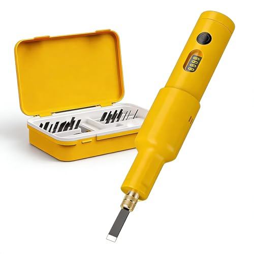 Cordless Electric Wood Carving Chisel with 20PCS Replaceable Blades