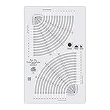 Creative Grids Circle Savvy Quilt Ruler (CGRSAV1)