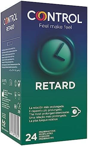Control Non Stop Retard Preservativos de Látex Natural - Caja de ...