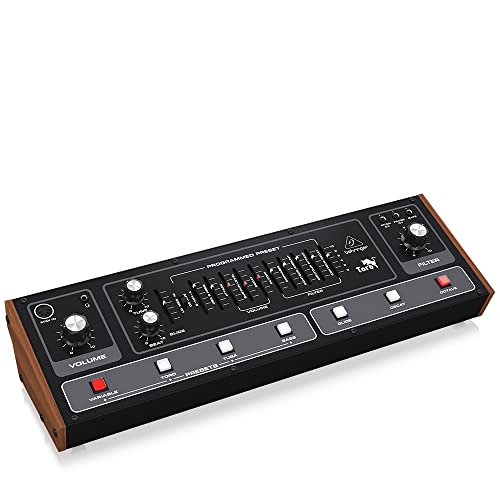 Image of Behringer TORO Classic Analog Bass Synthesizer with 2 VCOs, Ladder Filter and Presets in Eurorack format