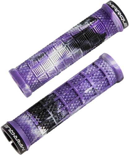 MARQUE Grapple Mountain Bike Handlebar Grips Purple Storm
